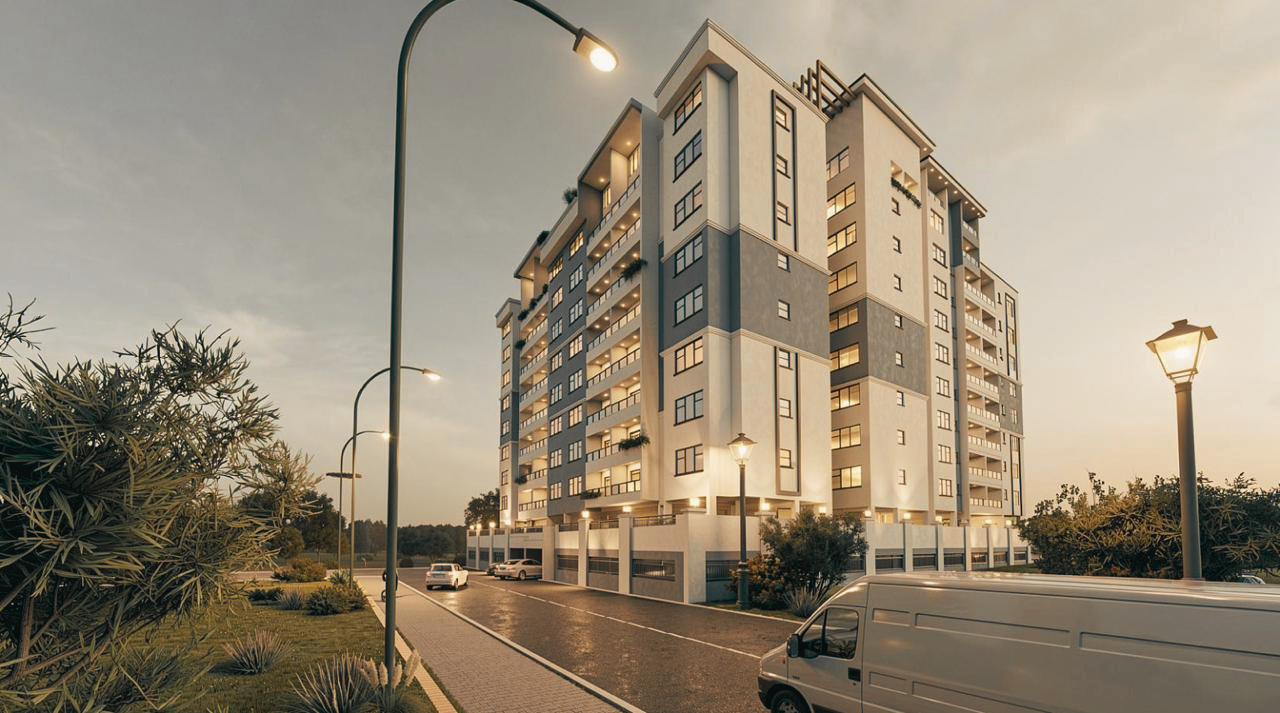 Evening view of Teffilah Residence